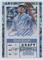 Draft Ticket Autograph - Brian Miller #/23