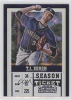 Season Ticket - T.J. Zeuch (Ball Visible) #/15
