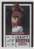 Justin Dunn (Jersey Number Not Visible) #/99
