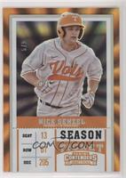 Season Ticket Variation - Nick Senzel (Running) #/5