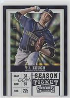 Season Ticket - T.J. Zeuch (Ball Visible) #/5