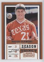 Season Ticket Variation - Roger Clemens (Color Photo)