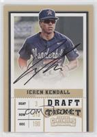RPS Draft Ticket Autograph Variation - Jeren Kendall (Sunglasses)