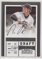 RPS Draft Ticket Autograph - Nick Pratto (Glove Over Jersey Number)