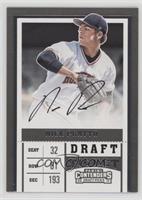 RPS Draft Ticket Autograph - Nick Pratto (Glove Over Jersey Number)