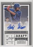 Draft Ticket Autograph - Christopher Seise