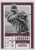 Season Ticket Variation - Dave Winfield (Black and White)