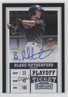 Blake Rutherford #/15