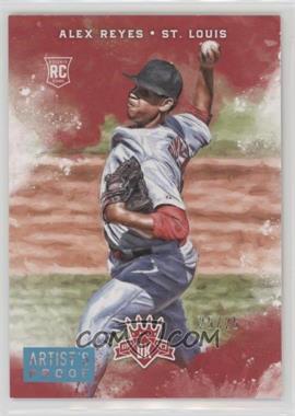 2017 Panini Diamond Kings - [Base] - Artist's Proof Blue #127.1 - Rookies - Alex Reyes (Ball Over Head) /25