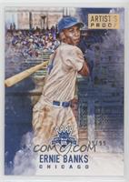 Variation - Ernie Banks (Batting Follow Through) #/99