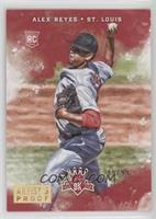 Rookies - Alex Reyes (Ball Over Head) #/99