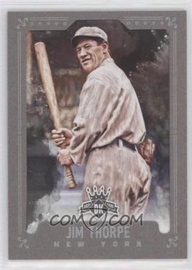 2017 Panini Diamond Kings - [Base] - Grey Framed #16 - Jim Thorpe