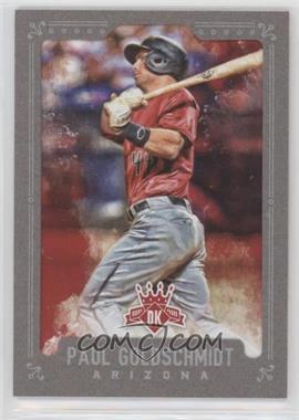 2017 Panini Diamond Kings - [Base] - Grey Framed #51 - Paul Goldschmidt