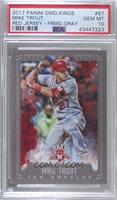 Mike Trout (White Jersey) [PSA 10 GEM MT]