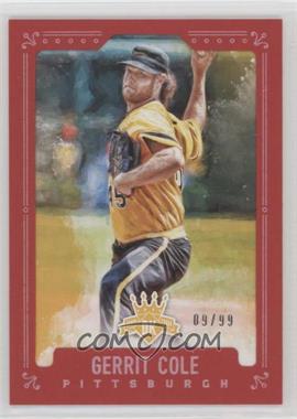 2017 Panini Diamond Kings - [Base] - Red Framed #109 - SP - Gerrit Cole /99