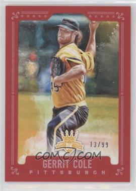 2017 Panini Diamond Kings - [Base] - Red Framed #109 - SP - Gerrit Cole /99