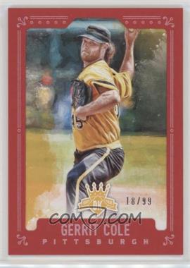 2017 Panini Diamond Kings - [Base] - Red Framed #109 - SP - Gerrit Cole /99