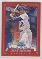 Variation - Jackie Robinson (42 Visible on Front of Jersey) #/99