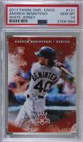 Rookies - Andrew Benintendi (White Jersey) [PSA 10 GEM MT]