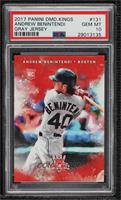 Rookies - Andrew Benintendi (White Jersey) [PSA 10 GEM MT]