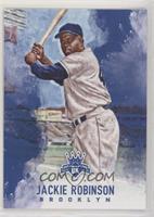 Jackie Robinson (Outfield Signs Visible)