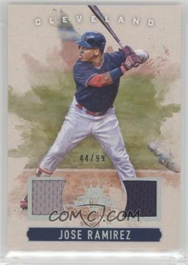 2017 Panini Diamond Kings - DK Materials - Holo Silver #DKM-JZ - Jose Ramirez /99