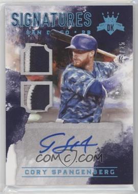 2017 Panini Diamond Kings - DK Signatures - Holo Blue #DKS-CS - Cory Spangenberg /25