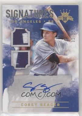 2017 Panini Diamond Kings - DK Signatures - Holo Gold #DKS-CO - Corey Seager /15