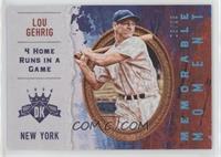 Lou Gehrig #/25