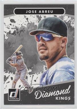 2017 Panini Donruss - [Base] - Cyan Back #6 - Diamond Kings - Jose Abreu