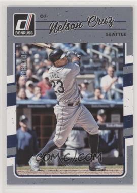 2017 Panini Donruss - [Base] - Gray Border #146 - Nelson Cruz /199