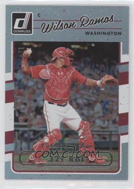 2017 Panini Donruss - [Base] - Stat Line Career #174 - Wilson Ramos /321