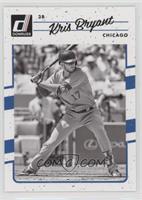 Variation - Kris Bryant (Black and White Photo)