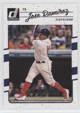 2017 Panini Donruss - [Base] #85 - Jose Ramirez