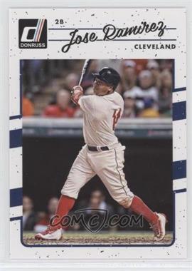 2017 Panini Donruss - [Base] #85 - Jose Ramirez