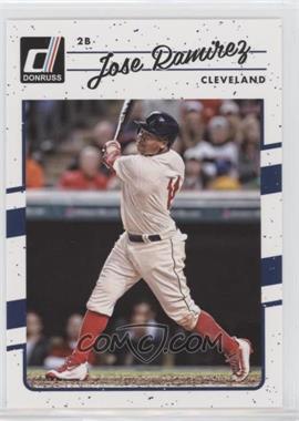 2017 Panini Donruss - [Base] #85 - Jose Ramirez