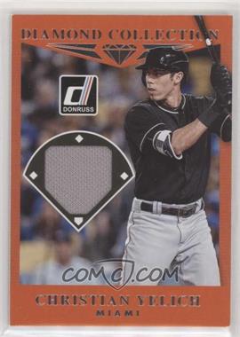 2017 Panini Donruss - Diamond Collection #DC-CY - Christian Yelich [EX to NM]