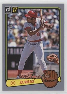 2017 Panini Donruss - Retro 1983 - Gray Border #RV-47 - Joe Morgan /199