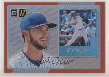 2017 Panini Donruss Optic - All Stars - Red Prizm #AS7 - Kris Bryant /99