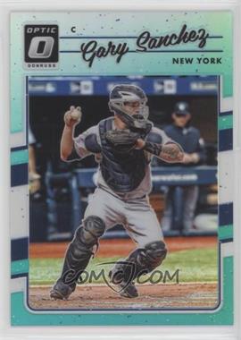 2017 Panini Donruss Optic - [Base] - Aqua Prizm #122 - Gary Sanchez /299