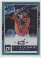 Rated Rookies Base Autographs - Teoscar Hernandez [EX to NM] #/125