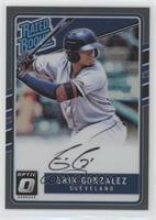 Rated Rookies Base Autographs - Erik Gonzalez #/25