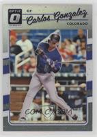 Carlos Gonzalez #/25