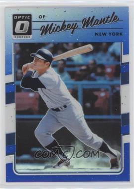 2017 Panini Donruss Optic - [Base] - Blue Prizm #165.1 - Mickey Mantle /149