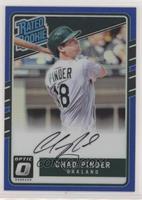 Rated Rookies Base Autographs - Chad Pinder #/75