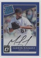 Rated Rookies Base Autographs - German Marquez #/75