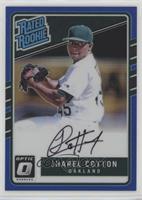 Rated Rookies Base Autographs - Jharel Cotton #/75