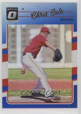 2017 Panini Donruss Optic - [Base] - Blue Prizm #74 - Chris Sale /149