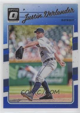 2017 Panini Donruss Optic - [Base] - Blue Prizm #97 - Justin Verlander /149