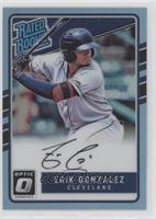 Rated Rookies Base Autographs - Erik Gonzalez #/35